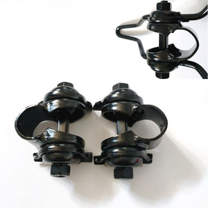 Clips para sillín de bicicleta de montaña, soporte para tija de sillín de metal negro, accesorios traseros duraderos - Product Image 2