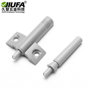 Amortisseur de porte Jiufa en plastique gris anti-bruit, amortisseur de tiroir de placard au design minimaliste pour usage en armoire - Product Image 1