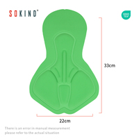 Coussin de cyclisme personnalisé haut de gamme pour femmes adultes - Éponge haute densité, design ergonomique, séchage rapide, respirant pour le cyclisme et le fitness