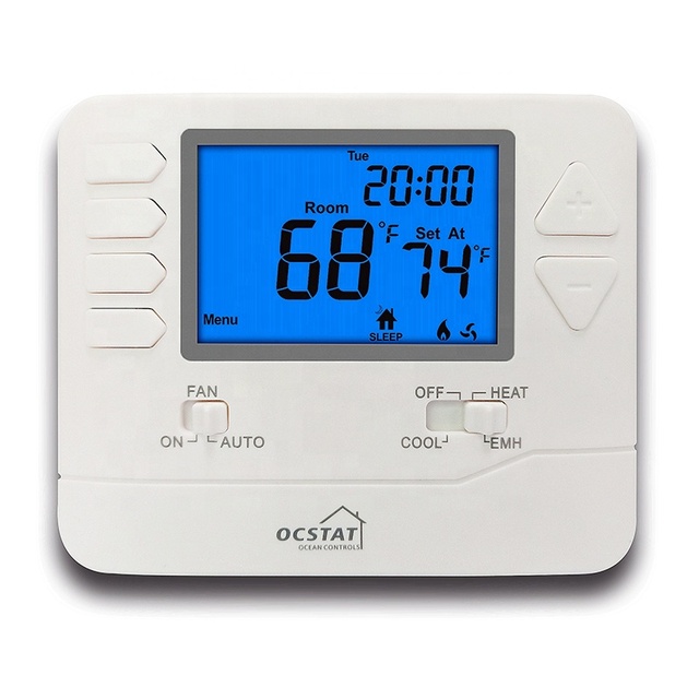 24 Volt Digital Air Conditioning Smart Electronic Thermostat