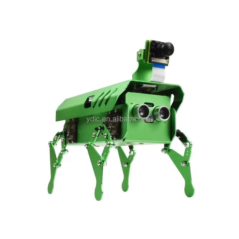 PIPPY siraspberry muayene ahududu Pi (isteğe bağlı) ultrasonik engel kaçınma tarafından desteklenen bir açık kaynak biyonik köpek benzeri Robot