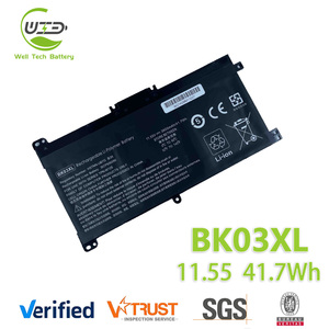 Batterie d'ordinateur portable de haute qualité <span class=keywords><strong>BK03XL</strong></span> HSTNN-UB7G HSTNN-LB7S pour <span class=keywords><strong>HP</strong></span> X360 14M-BA 14-BA102TU Series - Product Image 1