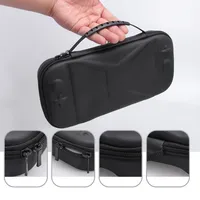 Boîte de rangement pour Nintendo Switch 2, étui rigide antichoc en EVA avec pochette en tissu, double fermeture éclair, poignée, poche pour câble et chargeur, sac de transport