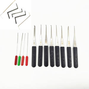 Neues Schlosser-Set zum Entfernen abgebrochener Schlüssel Klom Blau Huk Schwarz 12-teilige Extraktionswerkzeuge – Lockpicking- und Sicherheitsausrüstung - Product Image 6