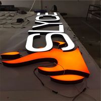 DakeSign Factory, vente en gros de panneaux LED 3D personnalisés à éclairage frontal, étanches IP65, pour projets de bâtiments commerciaux, enseignes publicitaires