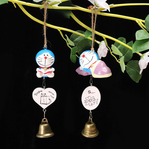 Nuovo Design esterno ciondolo scatola di colore mulino a vento in legno casa campana del vento ornamenti decorazione per la casa Souvenir carillon del vento - Product Image 5