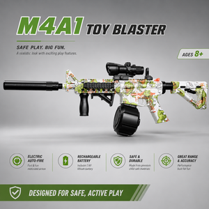 <span class=keywords><strong>Pistola</strong></span> <span class=keywords><strong>de</strong></span> Juguete Eléctrica M4A1 para <span class=keywords><strong>Bolas</strong></span> <span class=keywords><strong>de</strong></span> <span class=keywords><strong>Gel</strong></span> con Tambor <span class=keywords><strong>de</strong></span> Cargador, Juguete <span class=keywords><strong>de</strong></span> <span class=keywords><strong>Gel</strong></span> <span class=keywords><strong>de</strong></span> Agua para Juegos en el Patio Trasero, Venta al por Mayor, Suministro OEM a Granel - Product Image 2