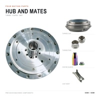 Pemesinan CNC Kustom untuk Velg Aluminium dengan Penggilingan CNC dan Permukaan Poles, Layanan Satu Atap RoHS, Produksi Jumlah Kecil