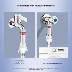 <span class=keywords><strong>เครื่อง</strong></span><span class=keywords><strong>กรอง</strong></span>น้ำอัตโนมัติสำหรับ<span class=keywords><strong>เครื่อง</strong></span>ซักผ้า ติดตั้งที่ก๊อกน้ำ ช่วยลดตะกรัน ให้การไหลของน้ำมากขึ้น และน้ำนุ่ม - Product Image 4