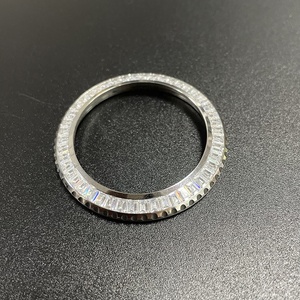 Thiết Kế Mới Kim Cương Zircon 40Mm VVS Moissanite Viền Đồng Hồ Làm Đá Cho Thương Hiệu Phụ Kiện Đồng Hồ Phù Hợp Với Chuyển Động Tự Động Sang Trọng - Product Image 3