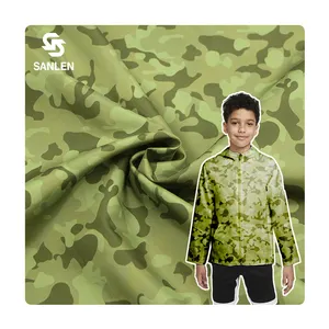 New Fashion Outdoor Clothing Man Kids Camouflage Camo Printed 100 Polyester Custom Digital Printing Fabric For Jacket