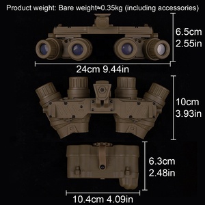 Casco Tattico Adattivo Modello GPNVG18 con Dispositivo di Visione Notturna a Quattro Occhi, Attrezzatura Sportiva per Appassionati di CS, Realizzato in Nylon - Product Image 3