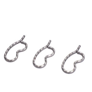 إكسسوارات معدنية لتعليق الملابس على الباب بخطاف على شكل حرف S من الفولاذ المقاوم للصدأ - Product Image 1
