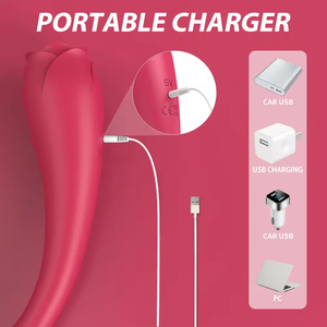 Mini Vibrador Inalámbrico con Control Remoto para Mujeres, Juguete Sexual con Botón de Lengüeta Vibrante, Masajeador Corporal Intrauditivo, Impermeable, USB - Product Image 5