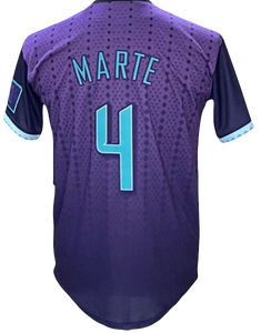 2025 nuevo Jersey de béisbol americano cosido superior barato Arizona #22 Naylor #39 Burnes #4 Marte #7Carroll Jersey de equipo personalizado - Product Image 2