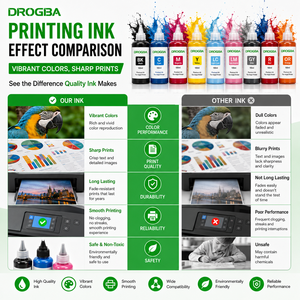 <span class=keywords><strong>Encre</strong></span> de recharge <span class=keywords><strong>pour</strong></span> imprimante jet d'<span class=keywords><strong>encre</strong></span> de qualité supérieure |   Compatible avec Epson <span class=keywords><strong>HP</strong></span> Canon Brother |   Couleurs vives |   Directement de l'usine - Product Image 4