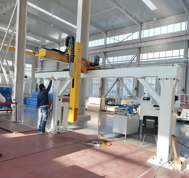 MRT Longmen Truss Gantry Manipulator Intelligent Driving Energy-Saving Environmentally Friendly 1.5 Ton Motor Gearbox CE ISO