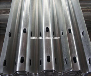 EN1317 Q235B Q355B 1100g revêtement de zinc 3mm 4mm épaisseur autoroute véhicule trafic barrière autoroute sécurité garde-corps - Product Image 2