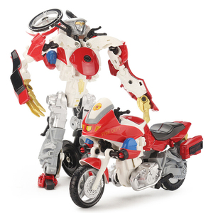 Cinq-en-un <span class=keywords><strong>camion</strong></span> robot <span class=keywords><strong>camion</strong></span> de <span class=keywords><strong>pompier</strong></span> en métal sauvetage robot robot de transformation - Product Image 4