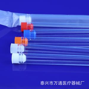 Tube à essai médical Wantong 16x150mm en plastique stérile, emballé individuellement pour usage en laboratoire - Product Image 4