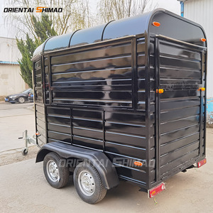 Equipo de remolque de coche de comida, quiosco de barbacoa, contenedor galvanizado, remolque de comida refrigerada - Product Image 4