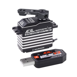 AGFRC มอเตอร์ทรงพลัง 25T 45KG แรงบิดสูง เกียร์เหล็ก 8.4V HV 3BB IP67 กันน้ำ ดิจิตอล โปรแกรมได้ รถบังคับวิทยุแบบไร้แปรงถ่าน หุ่นยนต์ - Product Image 5