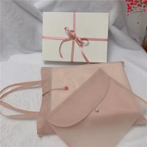 Bolsas de Organza Fuchen para Envío Directo con Logotipo Brad, Envío Gratis, Material de Poliéster, para Regalos, con Asa Incluida - Product Image 2