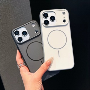 เคสโทรศัพท์มือถือแบบไร้สายแม่เหล็ก รุ่นปี 2025 ผิวสัมผัสนุ่ม สำหรับ iPhone 17 Pro Max Air 16 15 14 13 12 Plus ดีไซน์ใหม่ - Product Image 4