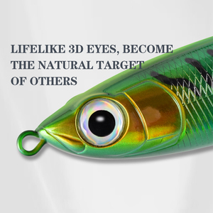 Mồi câu cá 3D Mồi Câu Cá Nhật Bản Mồi câu cá mồi câu cá hồi cá ngừ phụ kiện câu cá nước mặn chìm mồi cứng - Product Image 4