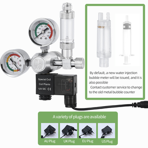 OEM <span class=keywords><strong>co2</strong></span> düşürücü vana akvaryum çim tankı basınç düşürücü elektromanyetik büyük çift masa <span class=keywords><strong>co2</strong></span> regülatörleri akvaryum - Product Image 2