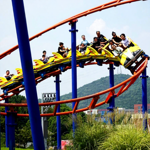 Manèges de fête foraine, montagnes russes, attractions de parc d'attractions, montagnes russes pour enfants - Product Image 1
