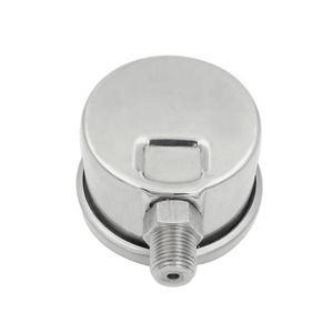 مقياس ضغط مخصص ، مقياس ضغط الجلسرين ، مقياس 50 ، من الفولاذ المقاوم للصدأ 0-10 بار ، زيت الماء والهواء - Product Image 4