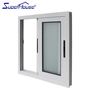 Upvc Custom Raam Wit Aluminium Thermische Onderbreking Schuiframen Voor Villa - Product Image 3