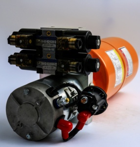 Unité de groupe hydraulique 12 V à double effet, mini unité de groupe hydraulique à double effet pour moteur à phase unique - Product Image 5