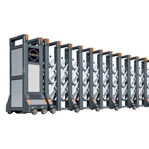 Cancello Automatico Scorrevole in Alluminio per Esterni, Barriera Retrattile Elettrica Pieghevole Diretta dalla Fabbrica - Product Image 1