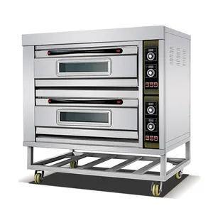 2 layer baking equipment Industrial bread and cake for electric and gas oven for home baking