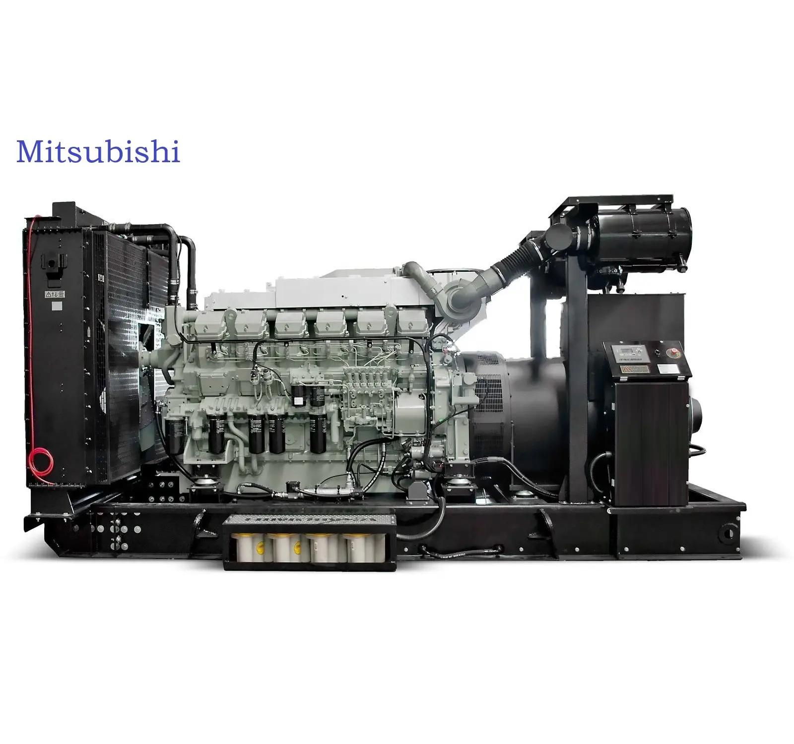 Máy Phát Điện Mitsubishi Chính Hãng Nhật Bản 1000kw 1250KVA S12R-PTA-C Nhật Bản Máy Phát Điện Diesel 1MW Không Chổi Than