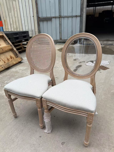 Chaise <span class=keywords><strong>Louis</strong></span> en résine à grain de bois, avec coussin amovible, emballage compact, durable, écologique, pour <span class=keywords><strong>restaurant</strong></span>, extérieur et mariage, vente en gros - Product Image 5