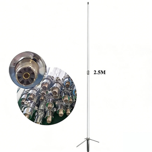 เสาอากาศไฟเบอร์กลาสกำลังขยายสูง 8.5/10.5 DBi VHF/UHF แบบสองย่านความถี่ Diamonds X200 สำหรับสถานีฐาน - Product Image 1
