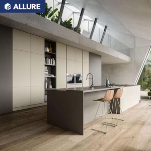Design di Mobili da <span class=keywords><strong>Cucina</strong></span> Intelligenti Allure House, Unità Base <span class=keywords><strong>Cucina</strong></span> Tutto in Uno in Finitura Lucida a Guangzhou - Product Image 1