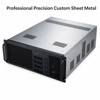 Châssis de serveur GPU AI en acier TZR 4U |   Boîtier de montage en rack économique pour racks standard |   Revêtement en poudre