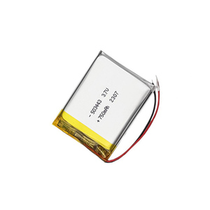 Литий-полимерный аккумулятор 503443 3.7В 750мАч перезаряжаемый для GPS-трекера - Product Image 3