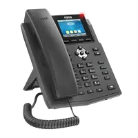 Fanvil X3SG Ponsel IP Versi Baru 2.8 Inci, Telepon VoIP Tanpa Kabel 4 Garis SIP
