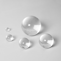 Vente chaude Lucite Sphère Rond Ultra UV Solide Boule Acrylique