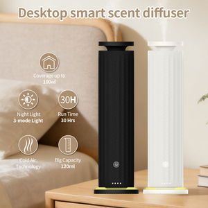 Hot Selling Customizable Portable Electric App Controlled Tabletop Remote Control Pure Essential <b>Oil</b> Aroma <b>Diffuser</b> - Product Image 2