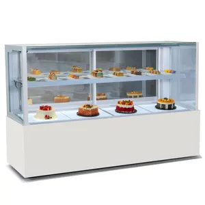 Présentoir de gâteaux Offre Spéciale personnalisé Arriart commercial vitrine de boulangerie vitrine de réfrigérateur pour gâteaux