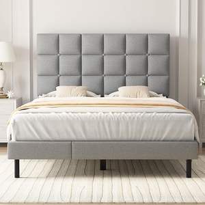 Lit de rangement réglable de conception nouvelle, vente en gros d'usine, style italien/minimaliste, luxueux, cadre à lattes, tête de lit, écologique, durable - Product Image 2