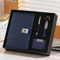 Agenda personnalisé A5 en cuir imprimé sérigraphié, exquis, 2026, avec logo personnalisé, coffret cadeau d'affaires