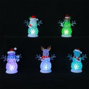 Mini Christmas <b>LED</b> <b>Lights</b> Hot Sale Products 1L Multi <b>LED</b> Santa/snowman <b>Lights</b> with Wholesale Price - Product Image 1