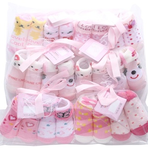 Vente en gros de chaussettes pour bébés de 0 à 3 <span class=keywords><strong>mois</strong></span>, chaussettes en coton pour filles et garçons, ensembles de chaussettes pour nouveau-nés - Product Image 5